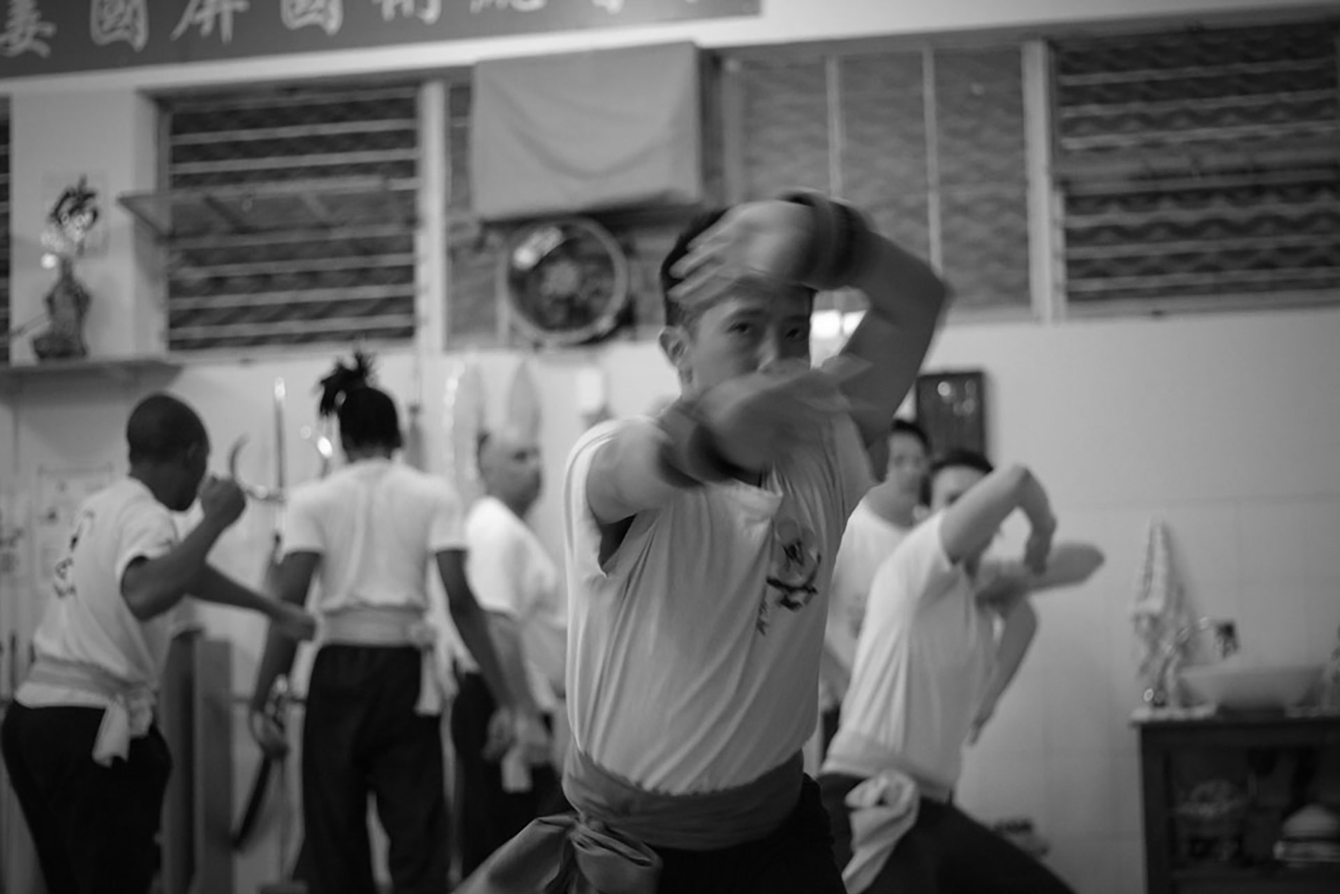 Jow Ga Kung Fu training class